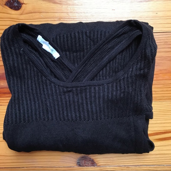 Maurices Black Cross-back Sweater, EUC, S - Picture 12 of 13